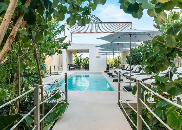 Apartamento Bay With Access To The 7 Rooftop Pools Akumal