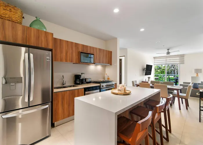 Apartamento Bay With Access To The 7 Rooftop Pools Akumal